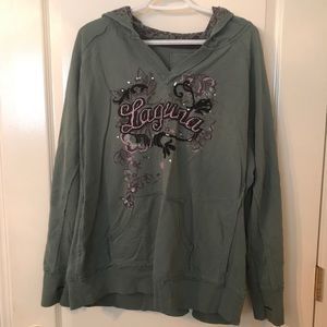 Laguna olive pullover